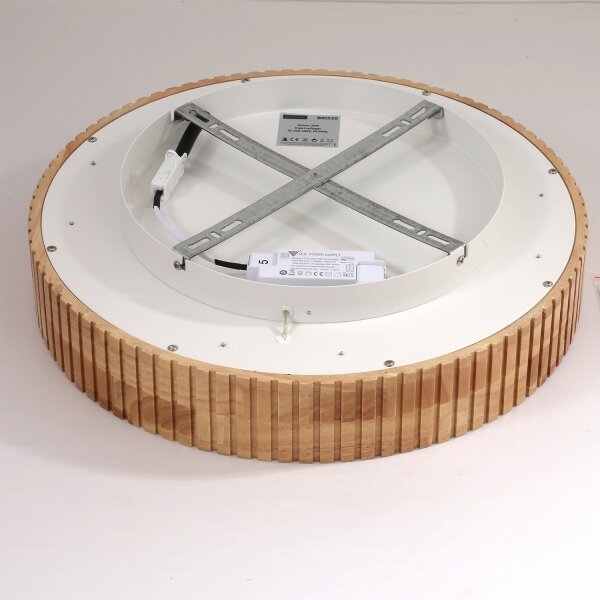 Brilagi - LED Stropní svítidlo FALCON WOOD MODERN LED/30W/230V pr. 45 cm dřevo