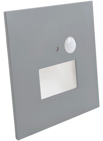 LED Schodišťové svítidlo se senzorem pohybu LED/1,5W/230V 3000/4000/6000K stříbr