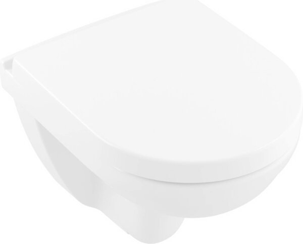 Villeroy&Boch O.Novo kompaktní závěsné WC včetně WC sedátka s DirectFlush Bílá alpská