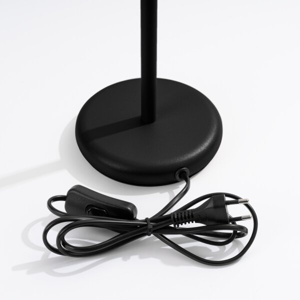 Sollux SL.1586 - Stolní lampa KARBON 1xGU10/10W/230V černá