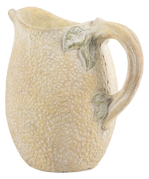 Cementový džbán ve tvaru citronu Terazzo – 20x15x20 cm