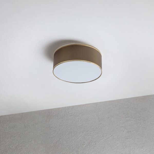 LED Stropní svítidlo SIRJA LED/20W/230V 4000K pr. 35 cm hnědá/zlatá
