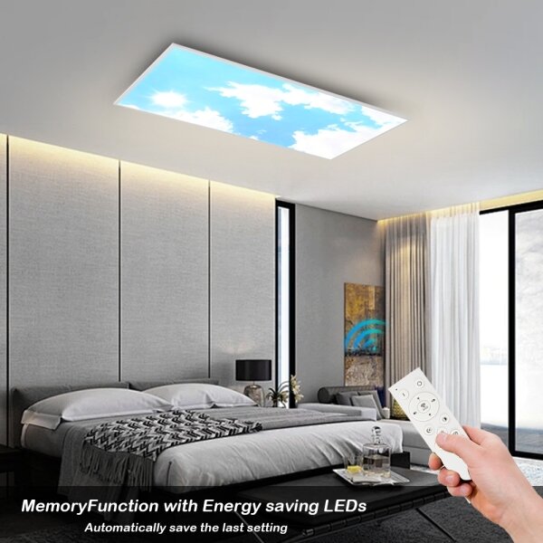 Brilagi -LED Stm. strop. svít. SLIMFRAME SKY LED/80W/230V 120x60 cm + DO