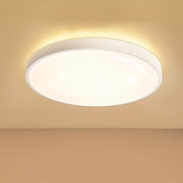Brilagi - LED Stmívat. svítidlo GLASS POOL DOUBLE LED/60W/230V 50 cm bílá + DO