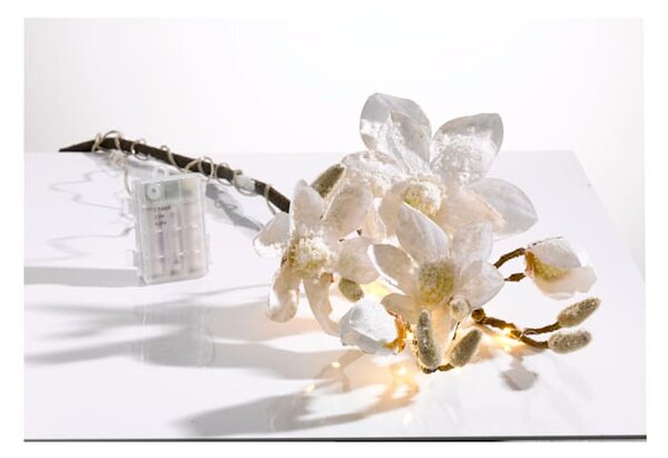 Globen Lighting LED-větev magnolie, bílá