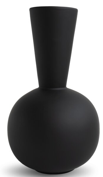 COOEE Design Váza Trumpet Black - 30 cm CED255