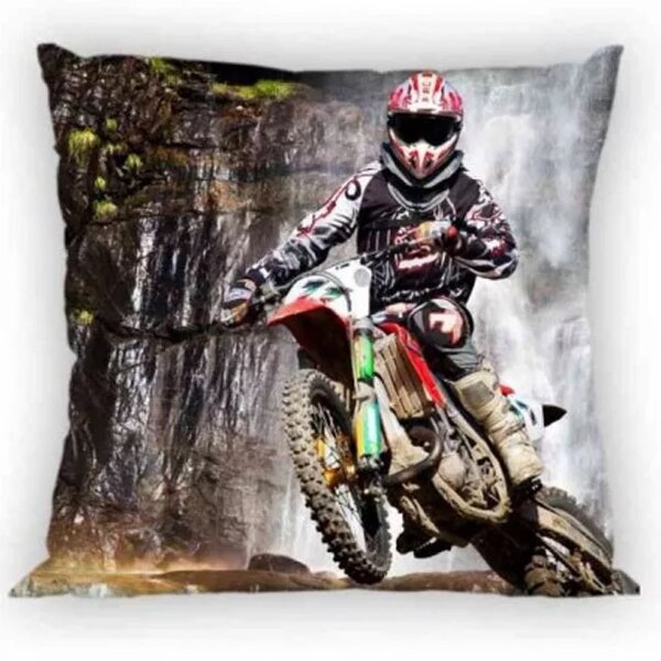 Potah na polštář motocross 40x40 cm - 374 - 405