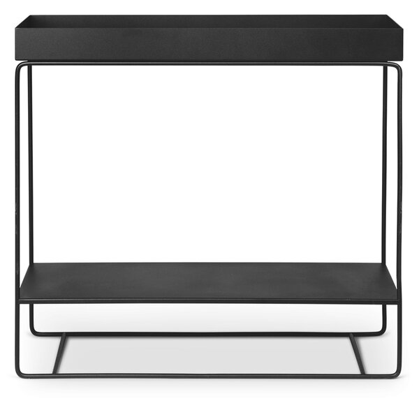 Stojan na květiny Plant box Two-tier Black