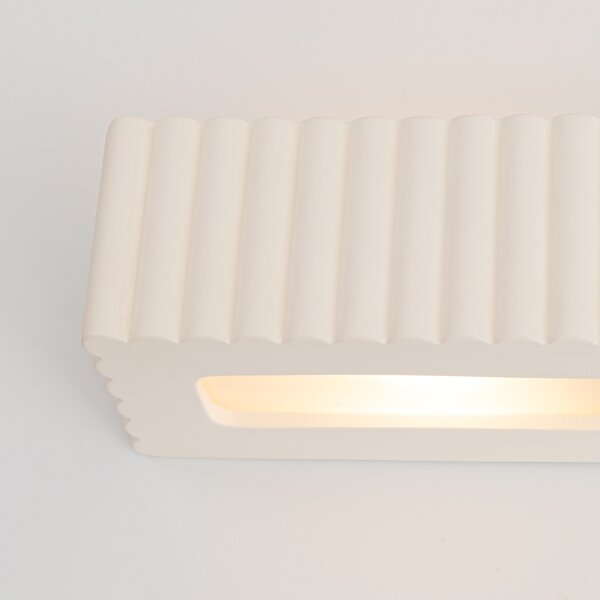 Sollux SL.1885 - Nástěnné svítidlo RIGATA 1xE27/15W/230V keramika/bílá