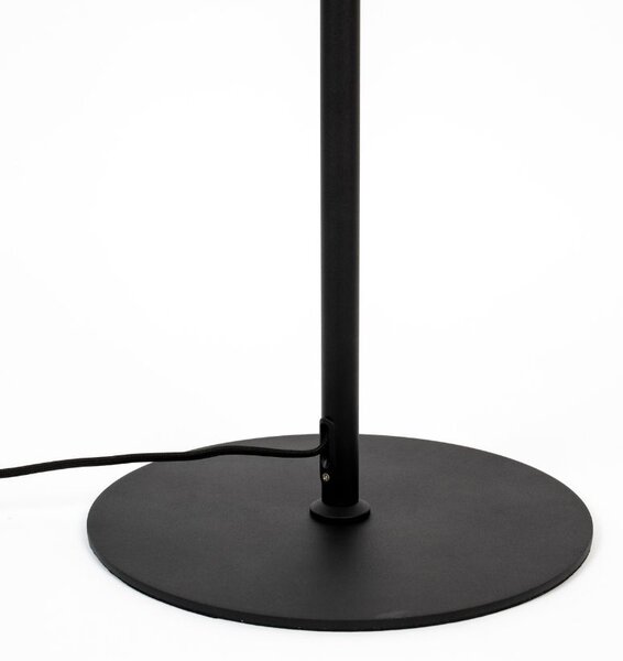 Černo zlatá kovová stojací lampa ZUIVER SIRIUS 141 cm