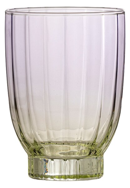 Sklenice na vodu Nicoline 330 ml žluto-růžová