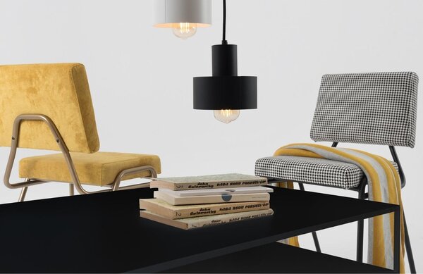 Nordic Design Černý kovový konferenční stolek Moreno II. 100 x 60 cm