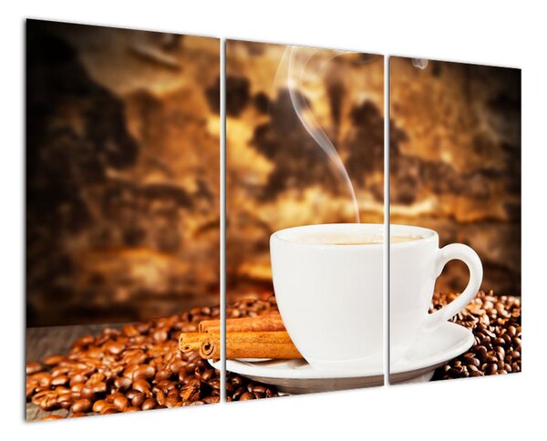 Šálek kávy, obrazy (120x80cm)