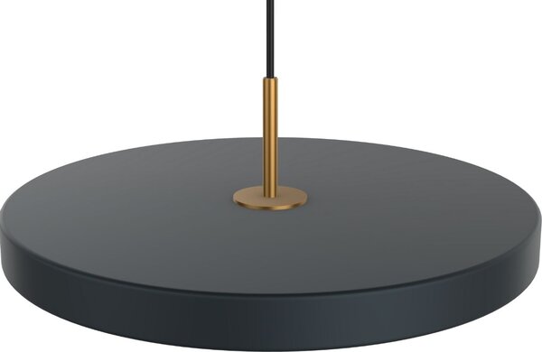 Umage Antracitově šedé kovové závěsné světlo Asteria Ø 43 cm