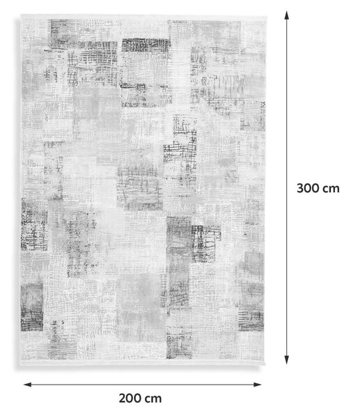 VINTAGE KOBEREC, 200/300 cm, šedá, růžová Kayoom - Online Only koberce & rohožky, Online Only