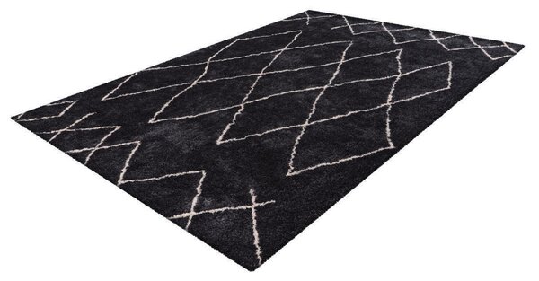 KOBEREC S VYSOKÝM VLASEM, 200/290 cm antracitová Kayoom - Online Only koberce & rohožky, Online Only