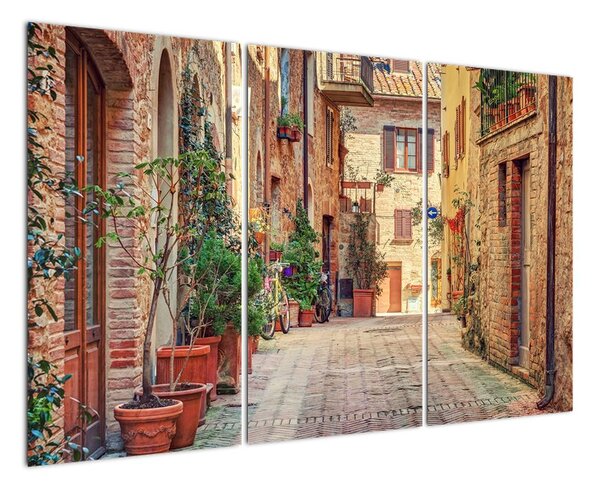 Městská ulice - obraz (120x80cm)
