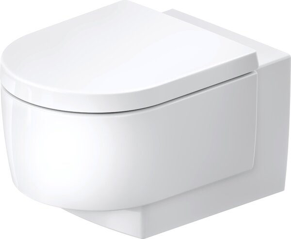 Duravit závěsné WC Balcoon 37x54 cm, bílý vysoký lesk