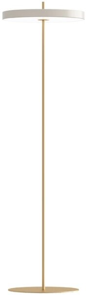 Krémově bílá kovová stojací lampa UMAGE ASTERIA 150 cm