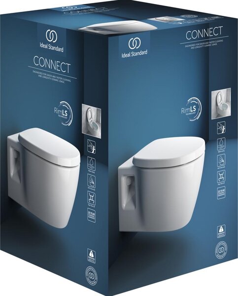 Ideal Standard CONNECT závěsná WC souprava 360 x 540 x 340 mm bílá