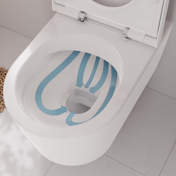 HANSGROHE 61119450 Závěsný WC set EluPura S 540x360mm