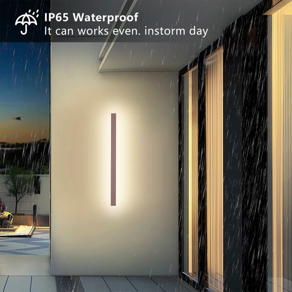 Brilagi-LED Venk. nást. svít. LINEAR LED/22W/230V 3000K IP65 100 cm hnědá CRI 90