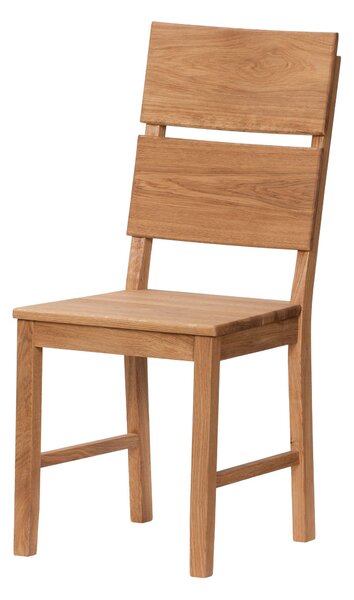 Dubová židle Karla olejovaná a voskovaná