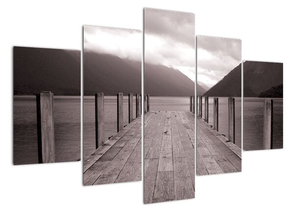 Obraz - molo (150x105cm)
