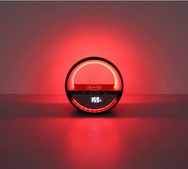 Globo 39907S -LED RGBW Dot nab stol lampa s repro SOUNDRA LED/3,5W/5V 1800 mAh