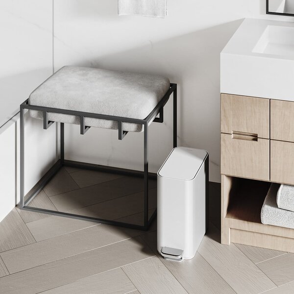 Pedálový ocelový odpadkový koš 5 l – simplehuman