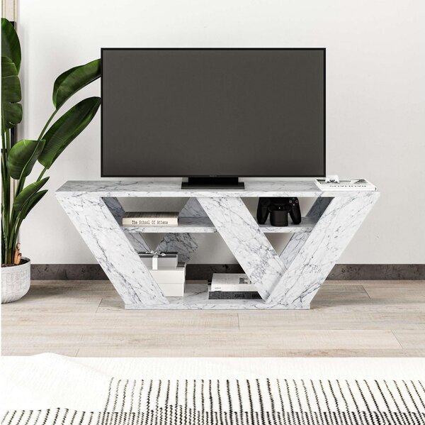 TV stolek Parvati (mramor carrara). Akce -27%