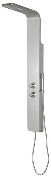 Sapho PRESTIGE termostatický sprchový panel 200x1400 mm, nerez mat (WN337)