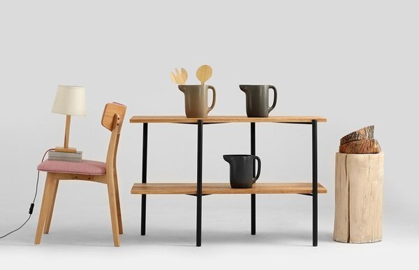 Nordic Design Dubový toaletní stolek Raven II. 110 x 45 cm