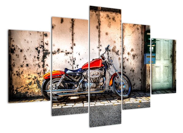 Obraz motocyklu (150x105cm)
