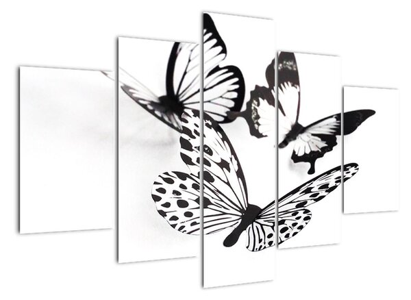Obraz motýlů (150x105cm)