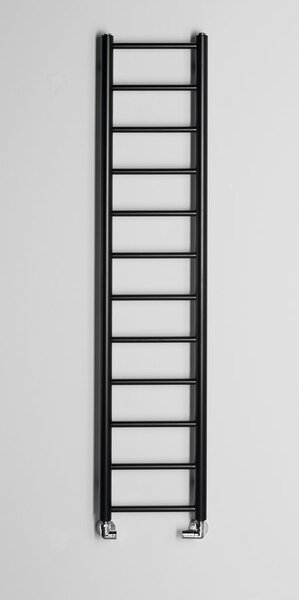 Sapho Sapho, DINA topné těleso 300x1380 mm, černý mat, IR373B
