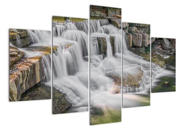 Obraz vodopádů (150x105cm)