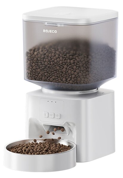 Rojeco 4,5l automatické krmítko pro zvířata WiFi verze Sin