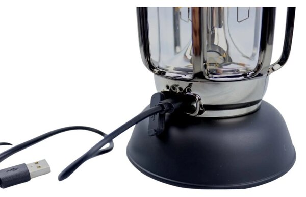 Venkovní LED lampa LORI černá