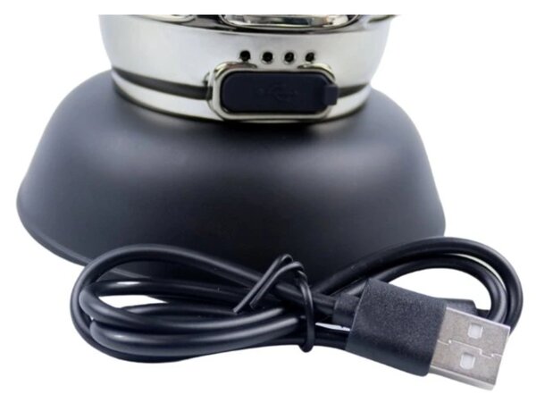 Venkovní LED lampa LORI černá