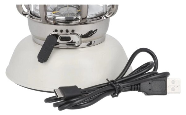Venkovní LED lampa LORI bílá