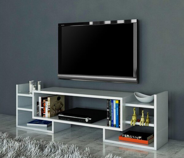 TV stolek/skříňka Saloma (bílá)