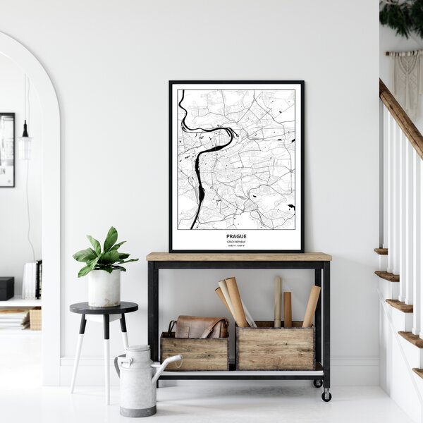 Jen tak z lásky Plakát Mapa města (více variant měst) Rozměr plakátu: A4 (21 x 29,7 cm), Město: Paris