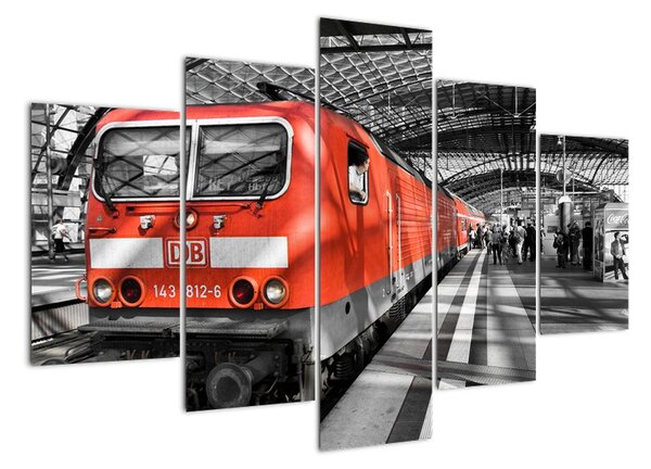 Obraz vlaku (150x105cm)