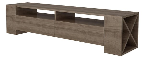 TV stolek/skříňka Sisuko (ořech). Akce -25%