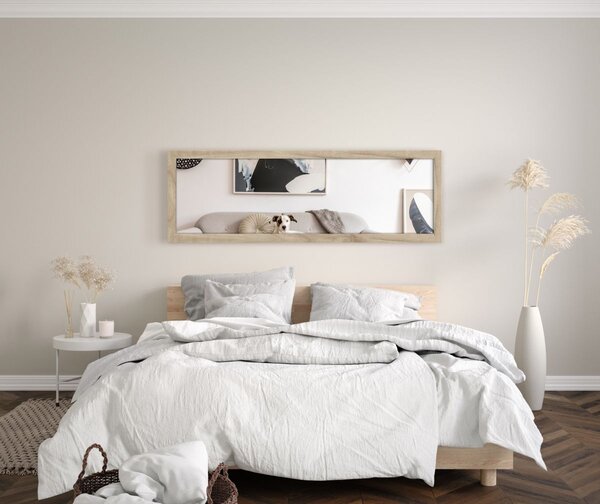 Styler Lahti zrcadlo 47x127 cm obdélníkový dřevo LU-12278
