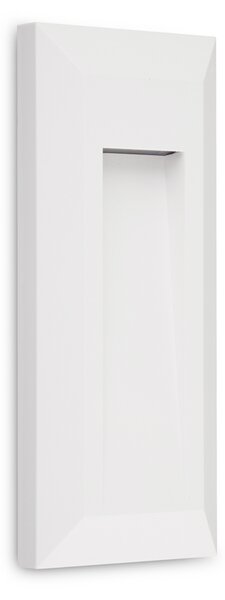 ACA DECOR Venkovní nástěnné LED svítidlo SLIM White 0,7W/230V/3000K/60Lm/65°/IP65/bílé