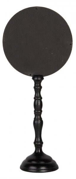 Černé plastové bublinkové zrcadlo – 17x10x39 cm