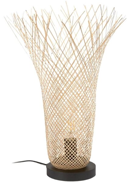OnaDnes -20% Bambusová stolní lampa Kave Home Citalli