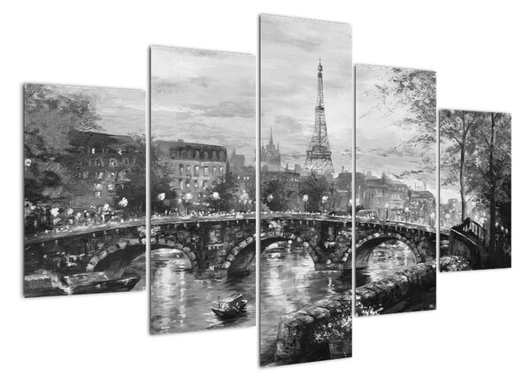 Obraz Paříže na stěnu (150x105cm)